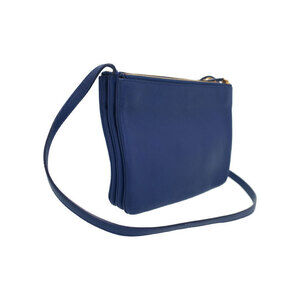 Celine Trio Lambskin crossbody bag Leather